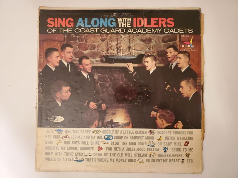 The Idlers of the Coast Guard Academy Cadets Sing Along with the Idlers vinyl record